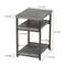 Household Essentials Jamestown 2-Shelf End Table